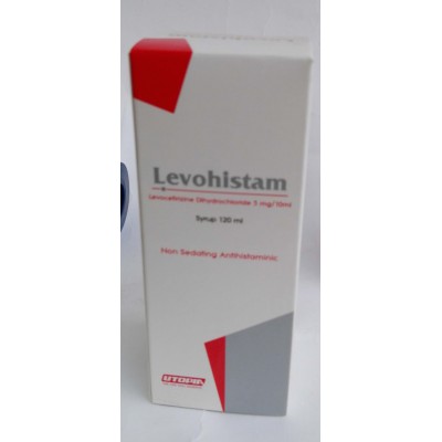 LEVCET ( levocetirizine 2.5 mg / 5 ml ) syrup 120 ml 